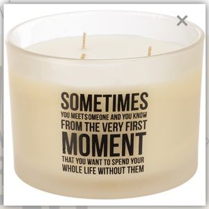 NEW sometimes you meet someone funny candle